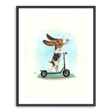 Basset on Wheels