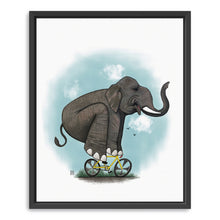 Elephants Ride Bikes Too