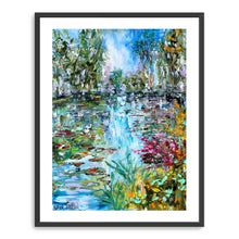 Monet Garden Water Lily Pond