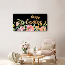 Happy Easter Black