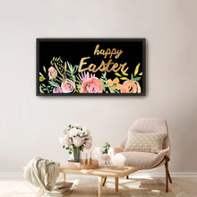 Happy Easter Black