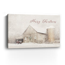 White Christmas Barn
