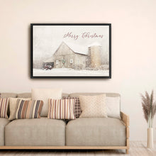 White Christmas Barn