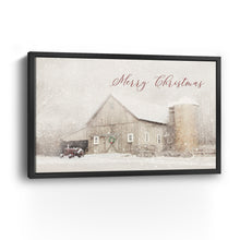 White Christmas Barn
