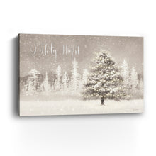 O Holy Night Snowy Tree