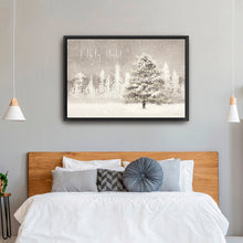 O Holy Night Snowy Tree