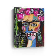 Frida Kahlo Abstract
