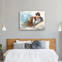 Warm Embrace In A Winter Day