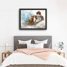 Warm Embrace In A Winter Day