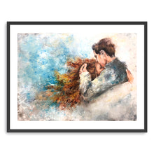 Warm Embrace In A Winter Day