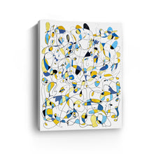 Blue Line Abstract
