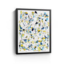 Blue Line Abstract