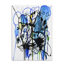 Blue Splatter