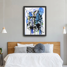 Blue Splatter