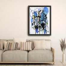 Blue Splatter