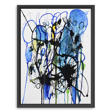 Blue Splatter