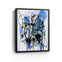 Blue Splatter