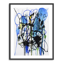 Blue Splatter