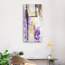 Purple White Yellow