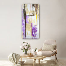Purple White Yellow