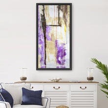 Purple White Yellow