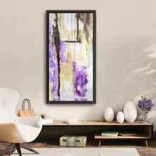 Purple White Yellow