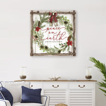 Peace on Earth Wreath