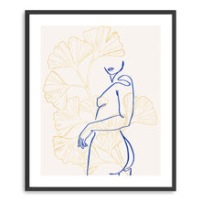 Gingko Girl Blue