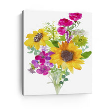 Colorful Flower Bouquet with Sunflowers