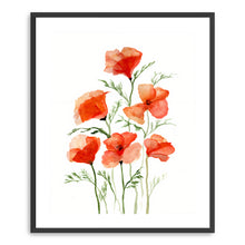 Orange Poppies Raw