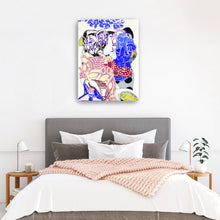 Man in Armchair With Child