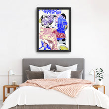 Man in Armchair With Child