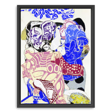 Man in Armchair With Child