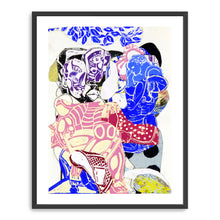 Man in Armchair With Child