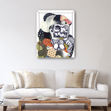 Man With Dots And Stripes