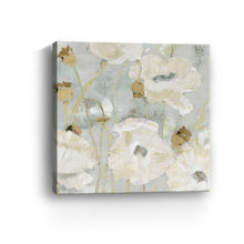 Poppies in the Wind Cream Square