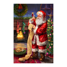 Santa With His List