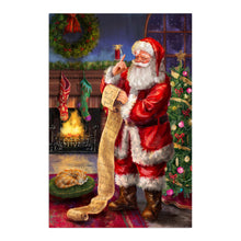 Santa With His List