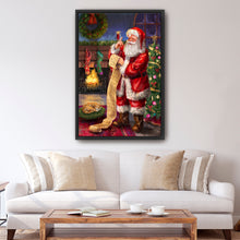 Santa With His List