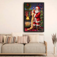 Santa With His List