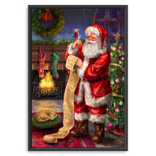 Santa With His List