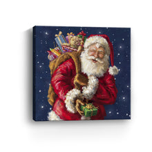 Santa Winking With Sack