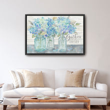 Farmhouse Hydrangeas in Mason Jars