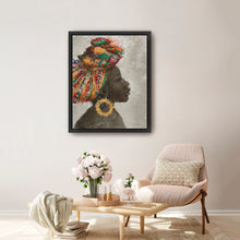 Portrait of a Woman I (Gold Hoop)