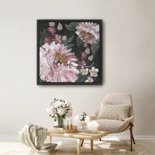 Romantic Moody Roses on Black I