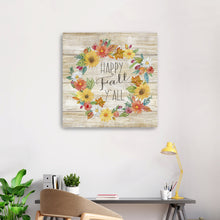 Multi Wreath Happy Fall Ya'Ll