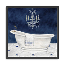 Navy Blue Bath I