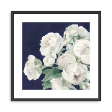 Peonies on Navy