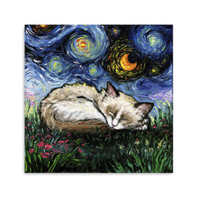 Sleepy Ragdoll Kitten Night