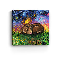 Sleepy Dachshund Pup Night